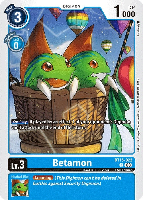 Image for Betamon (BT15) (15022)