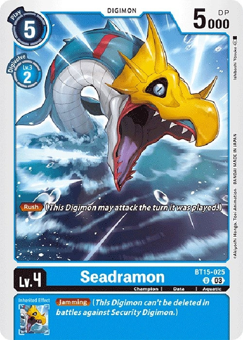 Image for Seadramon (BT15) (15025)