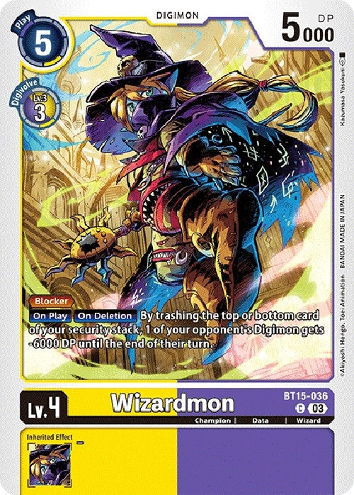 Image for Wizardmon (BT15) (15036)