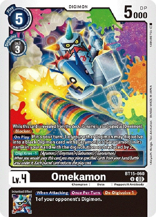 Image for Omekamon (BT15) (15060)