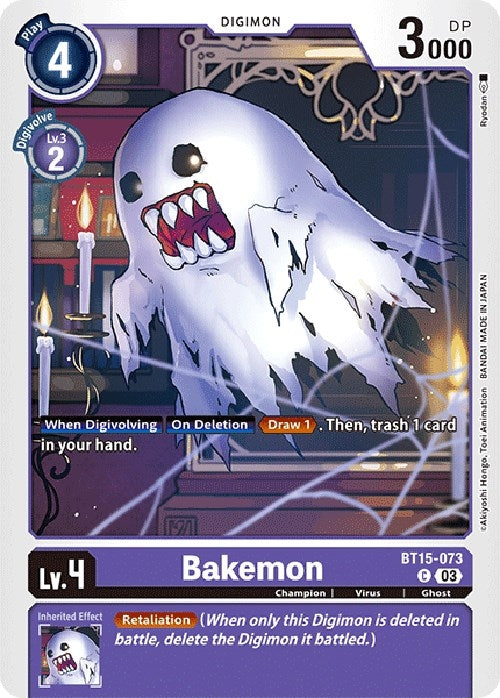 Image for Bakemon (BT15) (15073)