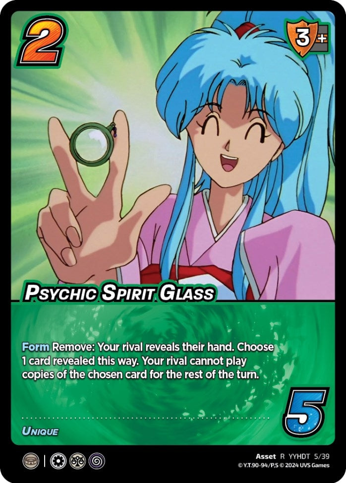 Image for Psychic Spirit Glass (Time Shifted) (Yu Yu Hakusho: Dark Tournament) (5/39) - UniVersus