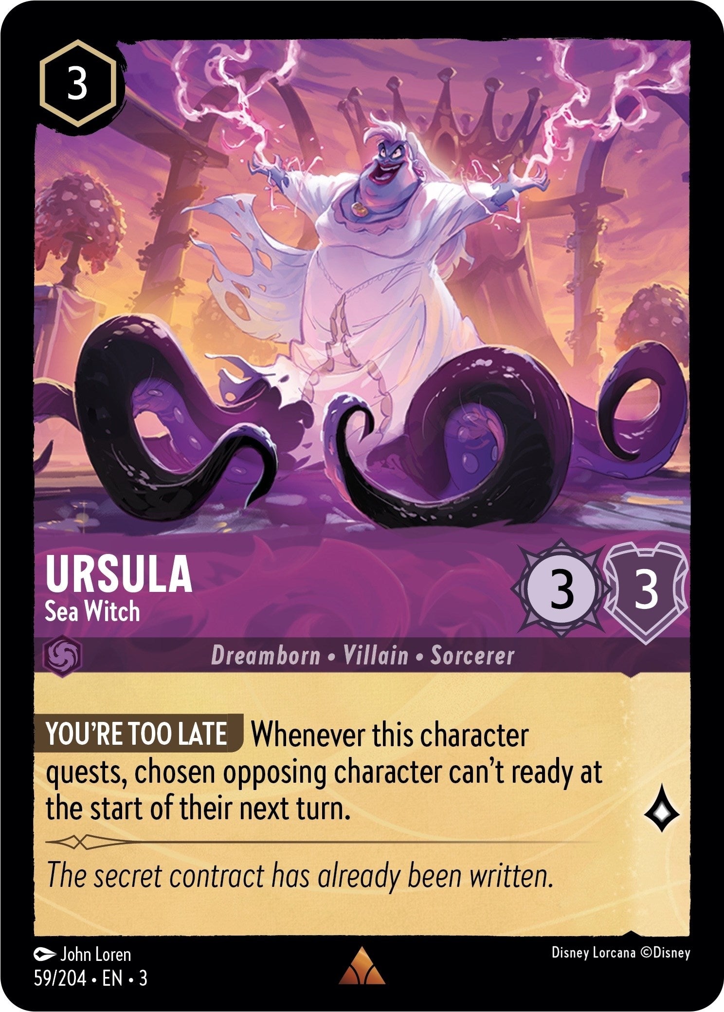 Image for Ursula - Sea Witch (3) (59)