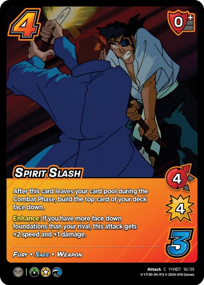 Image for Spirit Slash (Time Shifted) (Yu Yu Hakusho: Dark Tournament) (16/39) - UniVersus