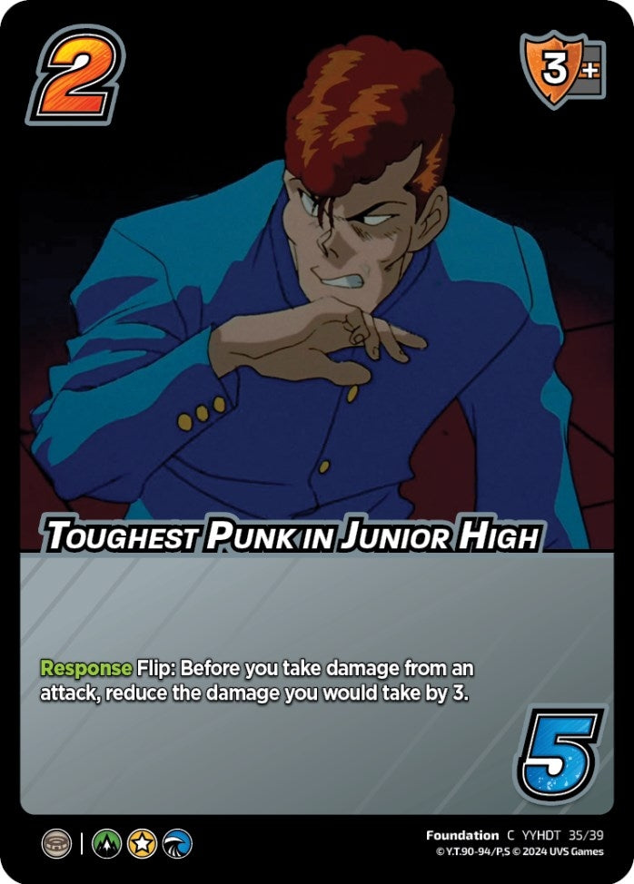 Image for Toughest Punk in Junior High (Time Shifted) (Yu Yu Hakusho: Dark Tournament) (35/39) - UniVersus