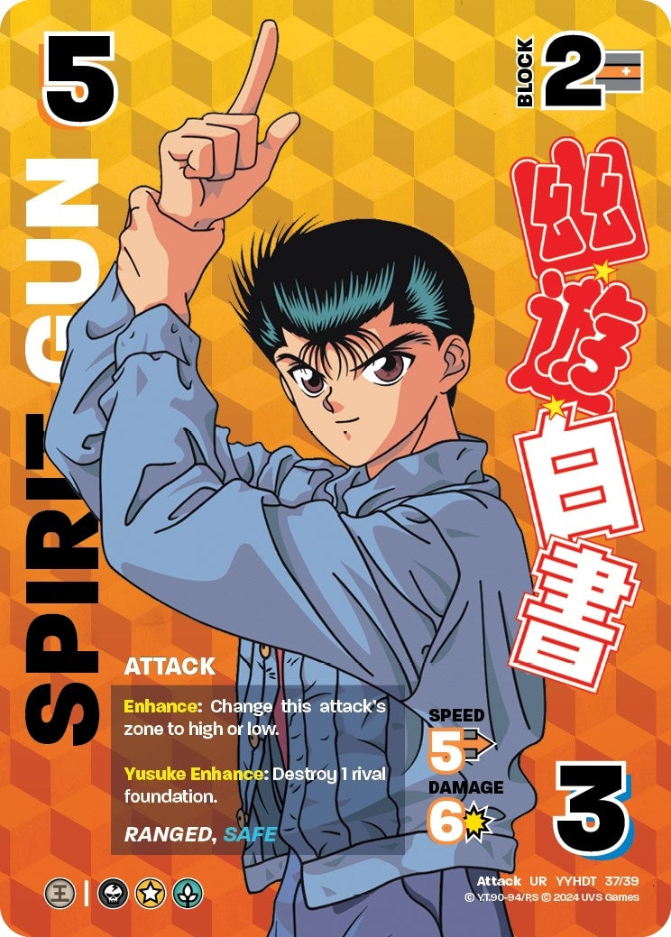 Image for Spirit Gun (Time Shifted) (Yu Yu Hakusho: Dark Tournament) (37/39) - UniVersus