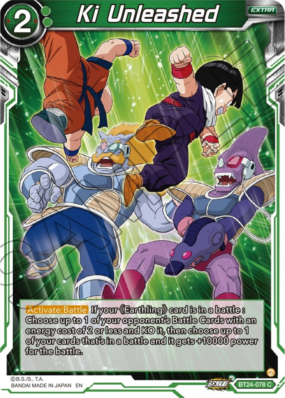 Image for Ki Unleashed (Beyond Generations) (BT24-078) - Dragon Ball Super: Masters