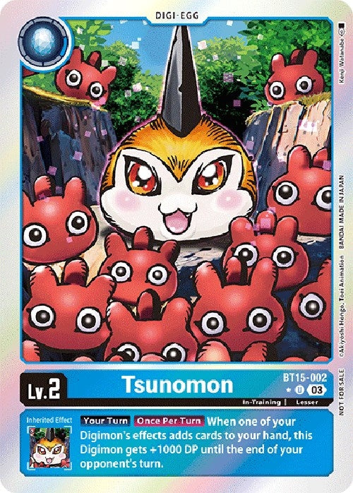 Image for Tsunomon (Exceed Apocalypse Box Promotion Pack) - Digimon Card Game