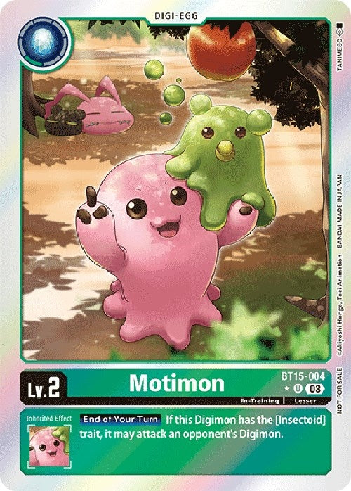 Image for Motimon (Exceed Apocalypse Box Promotion Pack) - Digimon Card Game