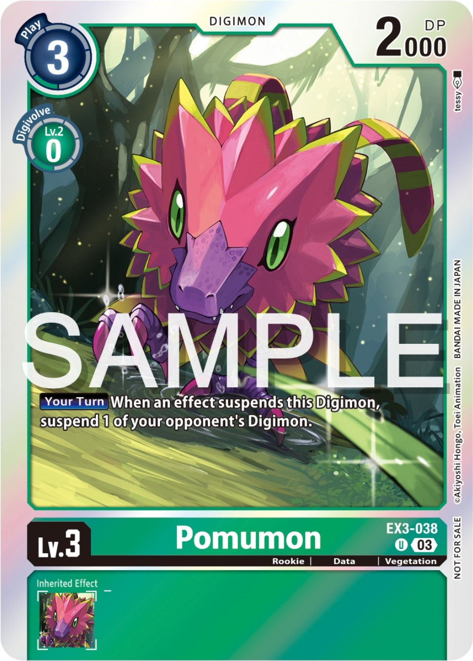 Image for Pomumon (Official Tournament Pack Vol.12) (EX03) (3038)