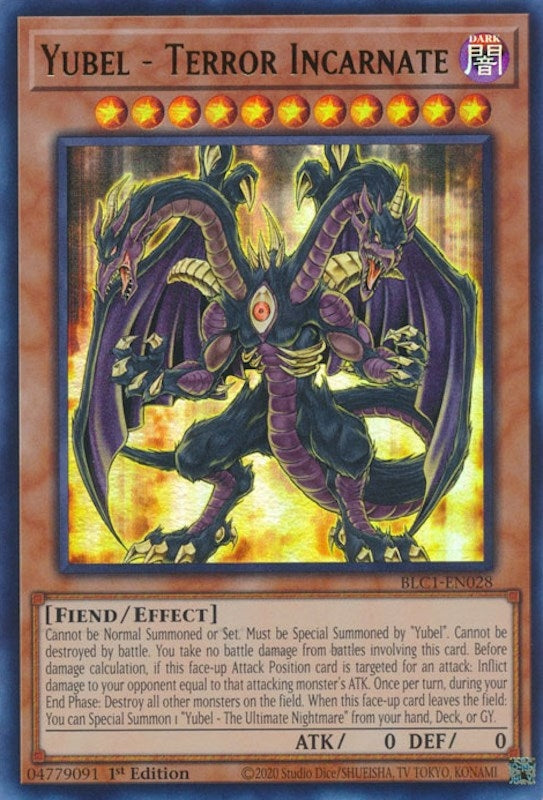 Image for Yubel - Terror Incarnate (Battles of Legend: Chapter 1) (BLC1-EN028) - YuGiOh