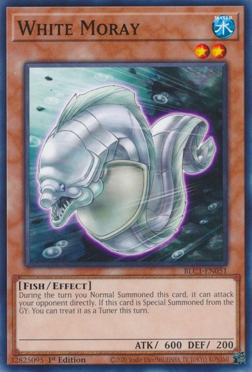 Image for White Moray (Battles of Legend: Chapter 1) (BLC1-EN051) - YuGiOh