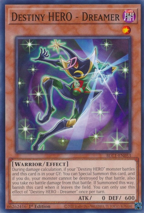 Image for Destiny HERO - Dreamer (Battles of Legend: Chapter 1) (BLC1-EN053) - YuGiOh