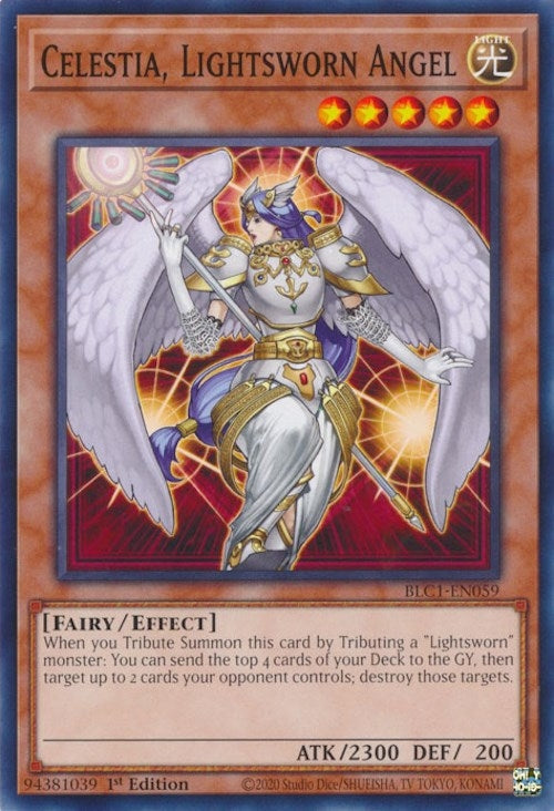 Image for Celestia, Lightsworn Angel (Battles of Legend: Chapter 1) (BLC1-EN059) - YuGiOh