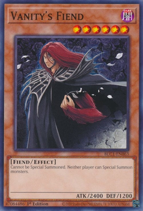 Image for Vanity's Fiend (Battles of Legend: Chapter 1) (BLC1-EN063) - YuGiOh