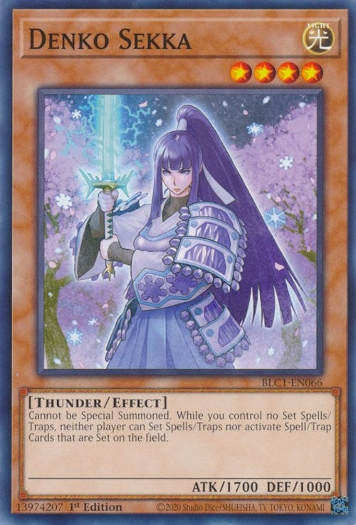 Image for Denko Sekka (Battles of Legend: Chapter 1) (BLC1-EN066) - YuGiOh