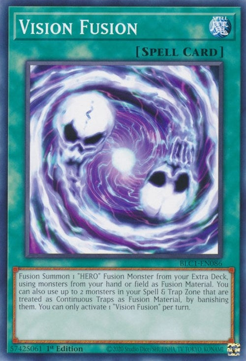 Image for Vision Fusion (Battles of Legend: Chapter 1) (BLC1-EN086) - YuGiOh