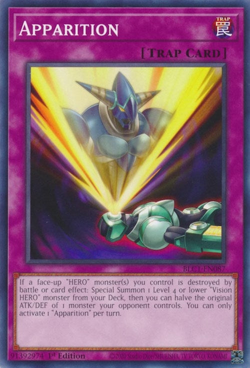 Image for Apparition (Battles of Legend: Chapter 1) (BLC1-EN087) - YuGiOh