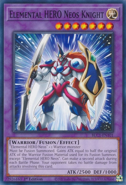 Image for Elemental HERO Neos Knight (Battles of Legend: Chapter 1) (BLC1-EN101) - YuGiOh