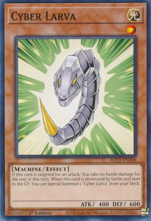 Image for Cyber Larva (Battles of Legend: Chapter 1) (BLC1-EN108) - YuGiOh