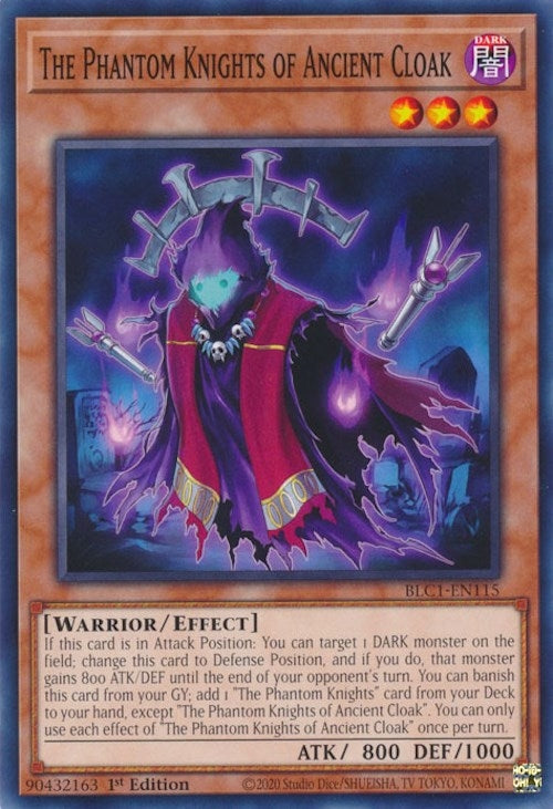 Image for The Phantom Knights of Ancient Cloak (Battles of Legend: Chapter 1) (BLC1-EN115) - YuGiOh