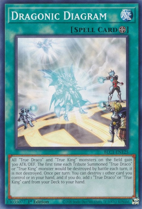 Image for Dragonic Diagram (Battles of Legend: Chapter 1) (BLC1-EN125) - YuGiOh
