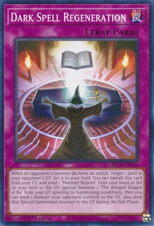 Image for Dark Spell Regeneration (Battles of Legend: Chapter 1) (BLC1-EN126) - YuGiOh