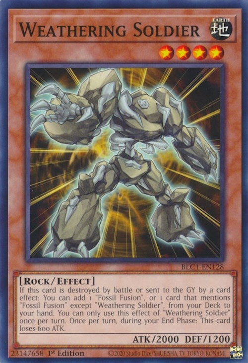 Image for Weathering Soldier (Battles of Legend: Chapter 1) (BLC1-EN128) - YuGiOh