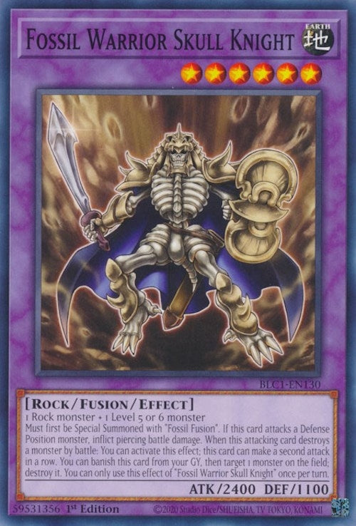 Image for Fossil Warrior Skull Knight (Battles of Legend: Chapter 1) (BLC1-EN130) - YuGiOh