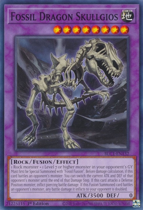 Image for Fossil Dragon Skullgios (Battles of Legend: Chapter 1) (BLC1-EN132) - YuGiOh