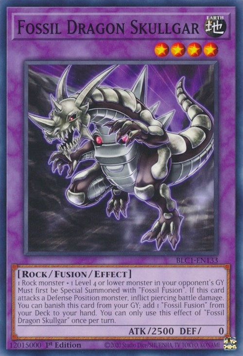 Image for Fossil Dragon Skullgar (Battles of Legend: Chapter 1) (BLC1-EN133) - YuGiOh