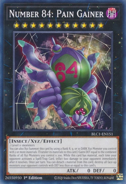 Image for Number 84: Pain Gainer (Battles of Legend: Chapter 1) (BLC1-EN151) - YuGiOh