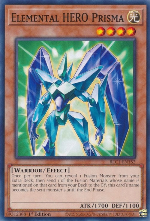Image for Elemental HERO Prisma (Battles of Legend: Chapter 1) (BLC1-EN152) - YuGiOh