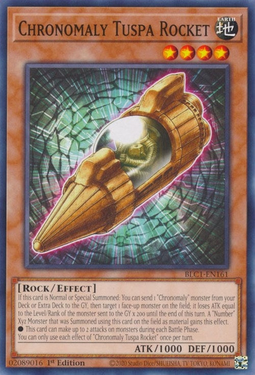 Image for Chronomaly Tuspa Rocket (Battles of Legend: Chapter 1) (BLC1-EN161) - YuGiOh