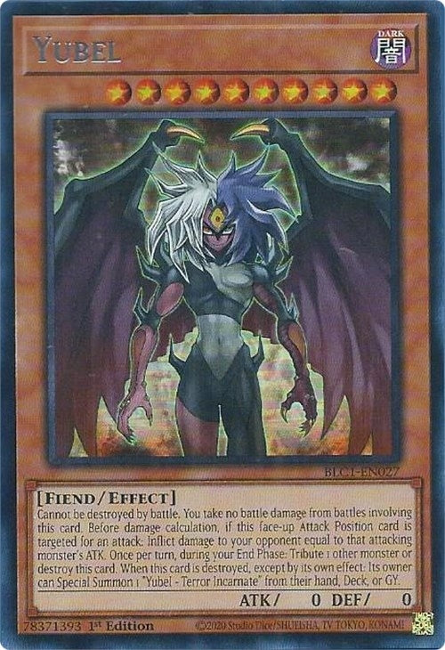 Image for Yubel (Silver) (Battles of Legend: Chapter 1) (BLC1-EN027) - YuGiOh