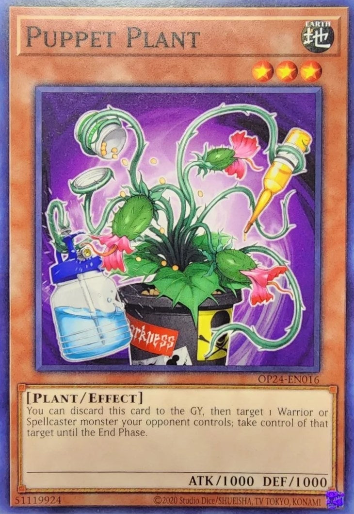 Image for Puppet Plant (OTS Tournament Pack 24) (OP24-EN016) - YuGiOh