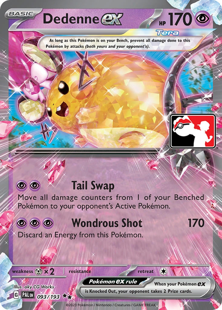 Image for Dedenne ex (Prize Pack Series Cards) (093/193) - Pokemon