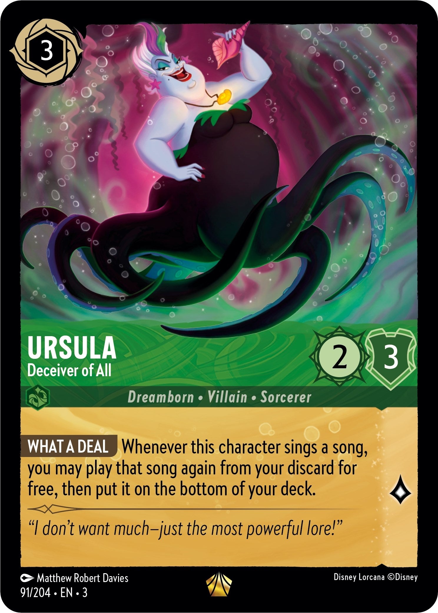 Image for Ursula - Deceiver of All (3) (91)