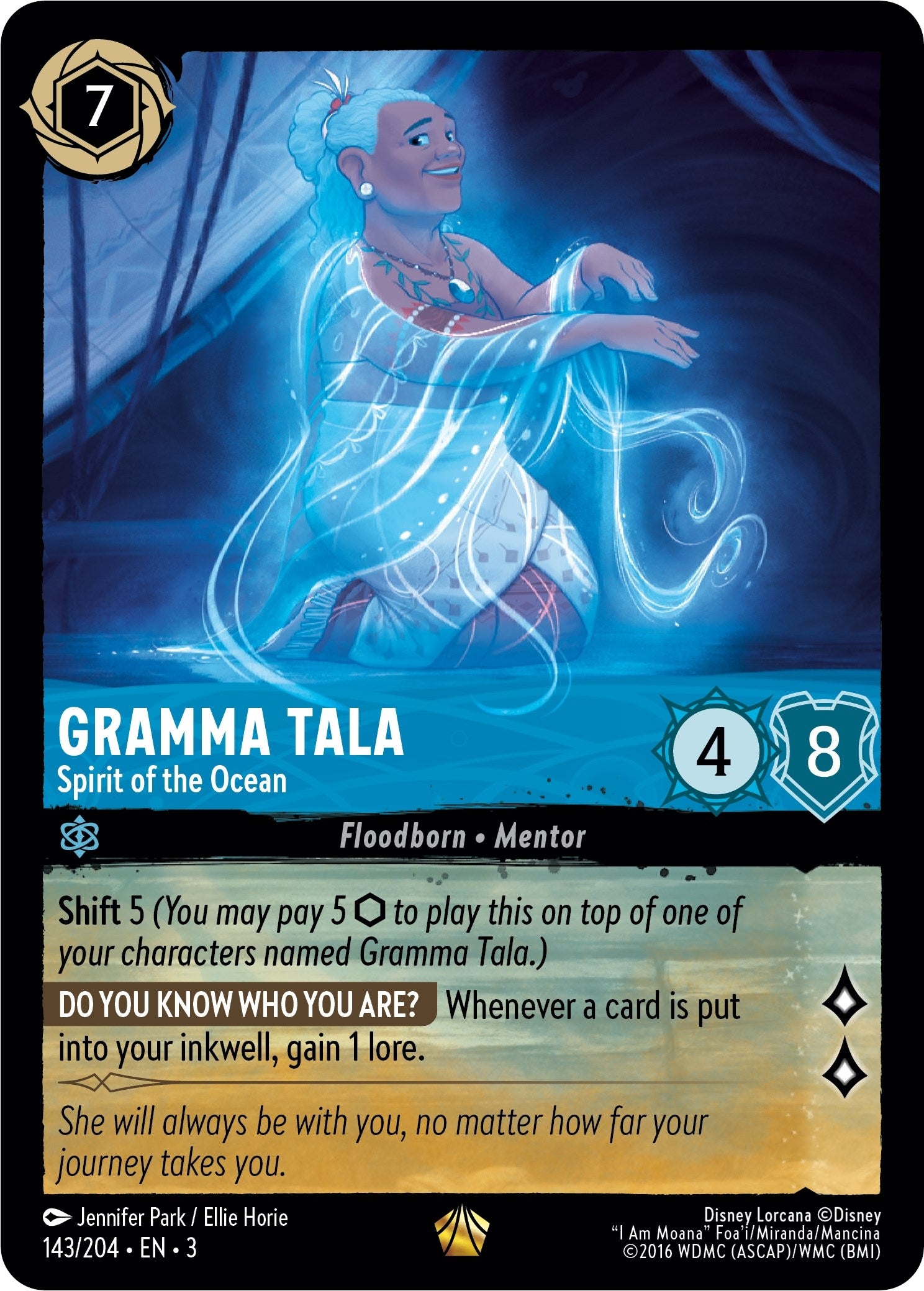 Image for Gramma Tala - Spirit of the Ocean (3) (143)