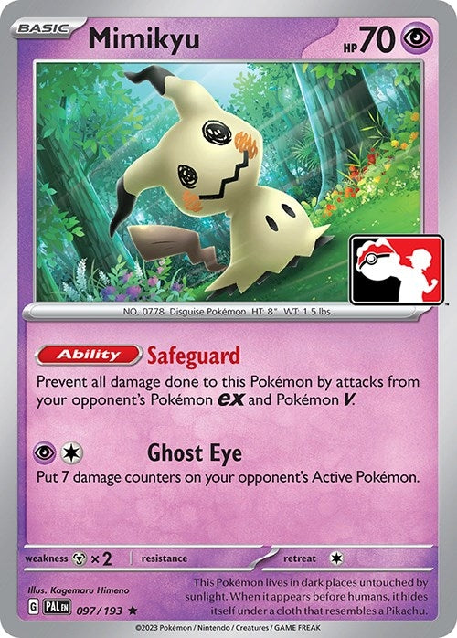 Image for Mimikyu (Prize Pack Series Cards) (097/193) - Pokemon