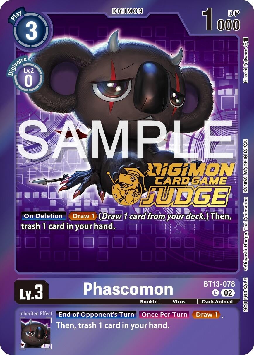 Image for Phascomon (Judge Pack 5) (BT13) (13078)