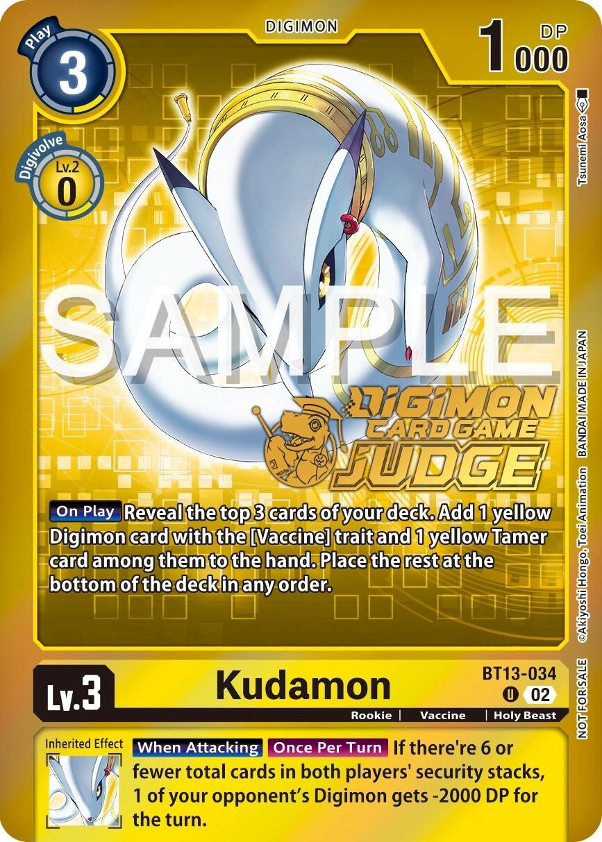 Image for Kudamon (Judge Pack 5) (BT13) (13034)