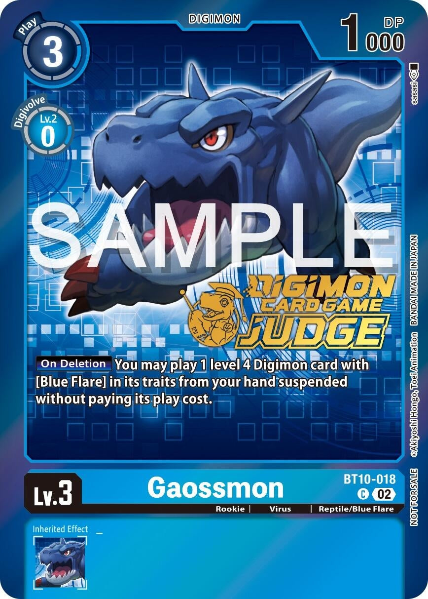 Image for Gaossmon (Judge Pack 5) (BT10) (10018)