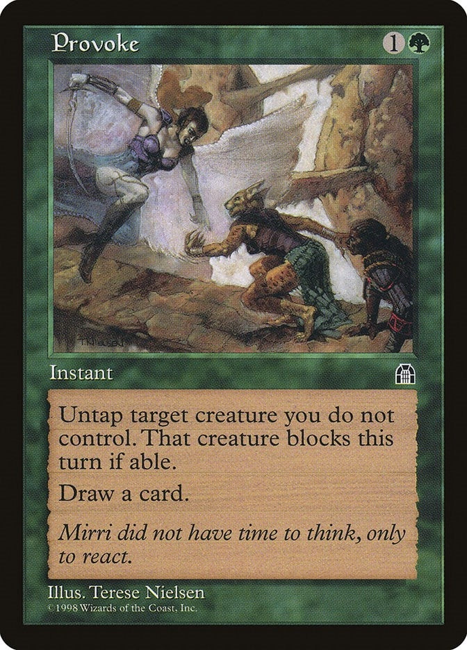 Image for Provoke (Stronghold) - Magic: The Gathering