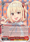 Image for Naturally Gifted, Chisato (Lycoris Recoil) (LRC/W105-E038 R) - Weiss Schwarz