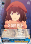 Image for My Decision, Takina (Lycoris Recoil) (LRC/W105-E073 R) - Weiss Schwarz