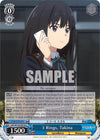 Image for 3 Rings, Takina (Lycoris Recoil) (LRC/W105-E078 U) - Weiss Schwarz