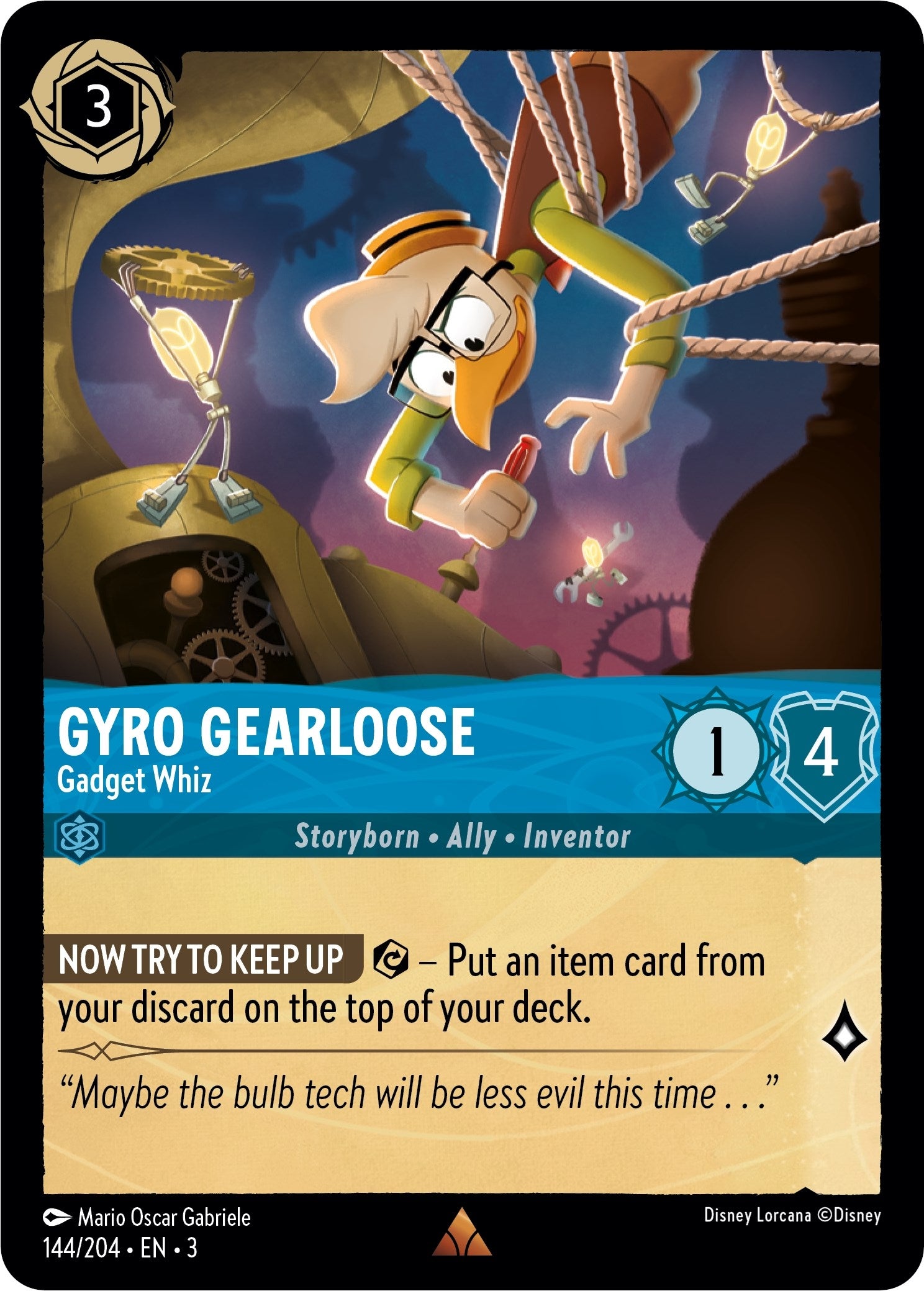 Image for Gyro Gearloose - Gadget Whiz (3) (144)