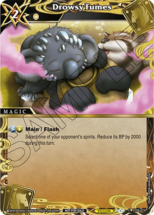 Image for Drowsy Fumes (Event Pack Vol. 4) (Launch & Event Promos) (ST04-016) - Battle Spirits Saga