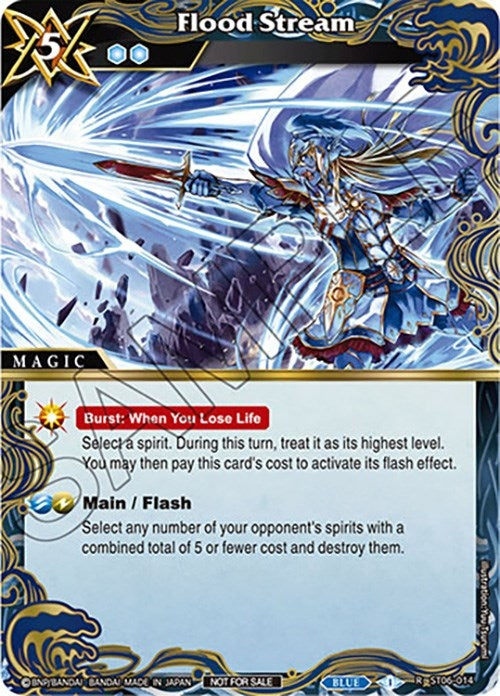 Image for Flood Stream (Event Pack Vol. 4) (Launch & Event Promos) (ST06-014) - Battle Spirits Saga